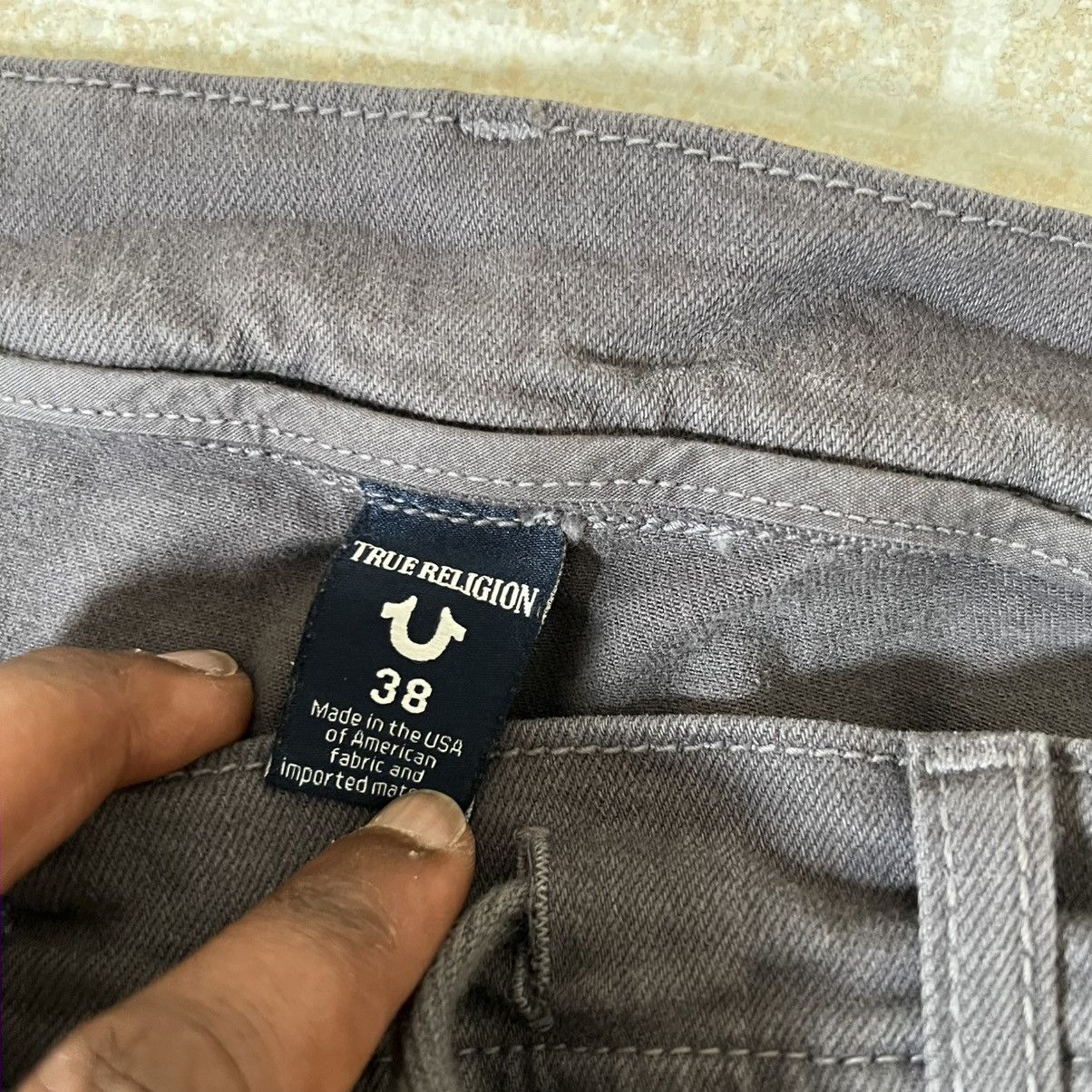 True Religion True Religion Distressed Jeans Grey Size 38 Size US 38 / EU 54 - 7 Thumbnail