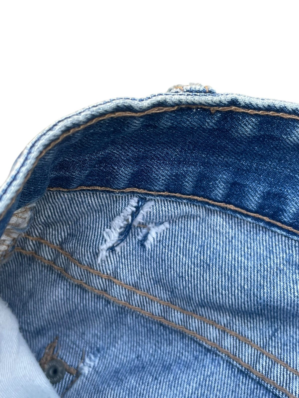 Designer × Dsquared2 Dsquared2 Distresed Denim Size US 33 - 11 Thumbnail