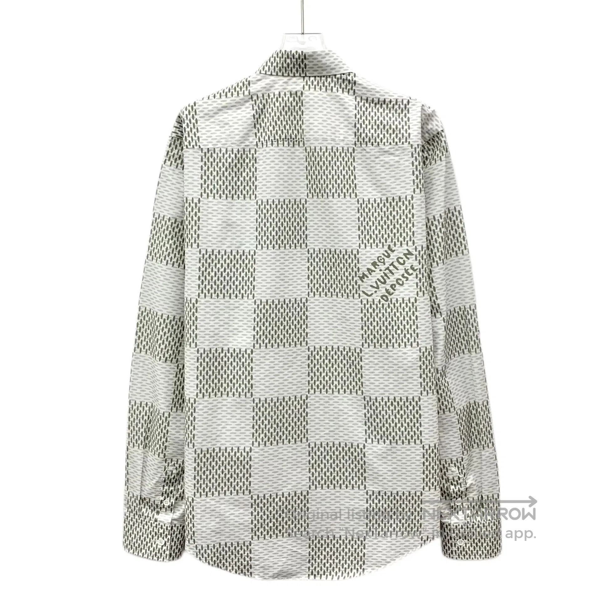 Louis Vuitton Louis Vuitton Contrast color checkerboard cotton lapel sin Size US XL / EU 56 / 4 - 2 Thumbnail