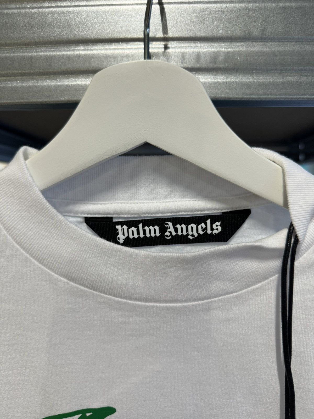 Off-White × Palm Angels Palm Angels Logo T-Shirt NEW 450$ Retail Size US XS / EU 42 / 0 - 3 Thumbnail