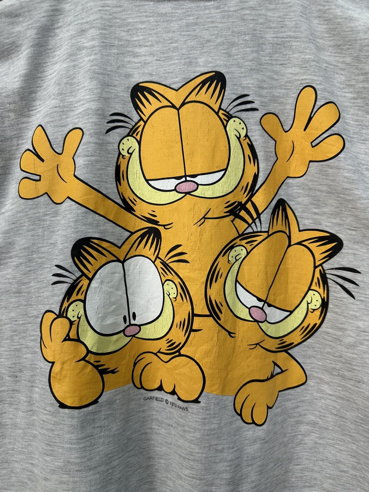 Vintage Vintage 90s Garfield Back Heat Tshirt A940 Size US M / EU 48-50 / 2 - 6 Thumbnail