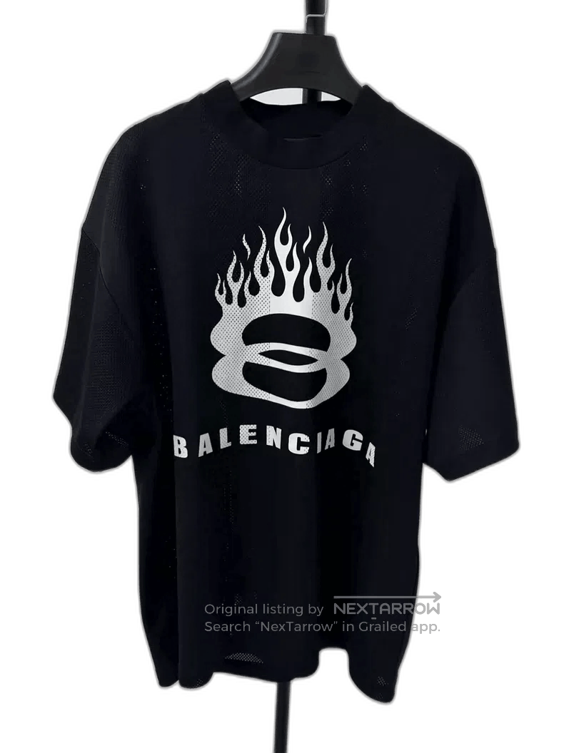 Other Balenciaga Burning Unity Oversized T. Size US L / EU 52-54 / 3 - 1 Thumbnail