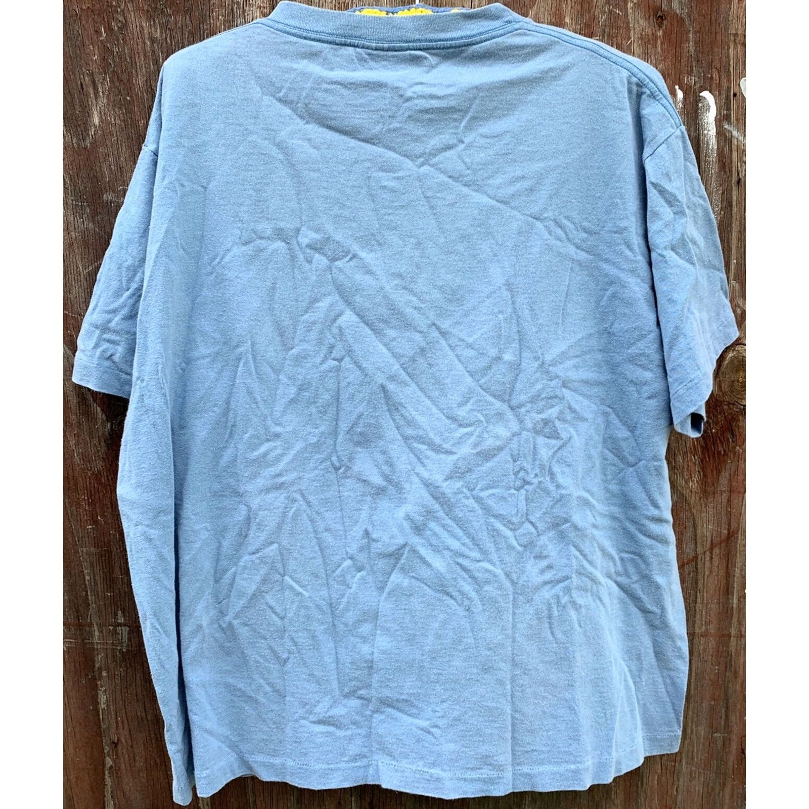 Vintage VINTAGE San Segal Sportswear Lake Tahoe T-Shirt Mountain Bike Tee XL Blue Men Size US XL / EU 56 / 4 - 3 Thumbnail