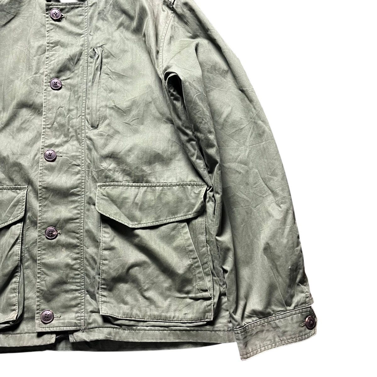 If Six Was Nine × Japanese Brand × Le Grande Bleu (L.G.B.) 🇯🇵 JAPANESE BRAND IKKA ARMY STYLE JACKET Size US L / EU 52-54 / 3 - 3 Thumbnail