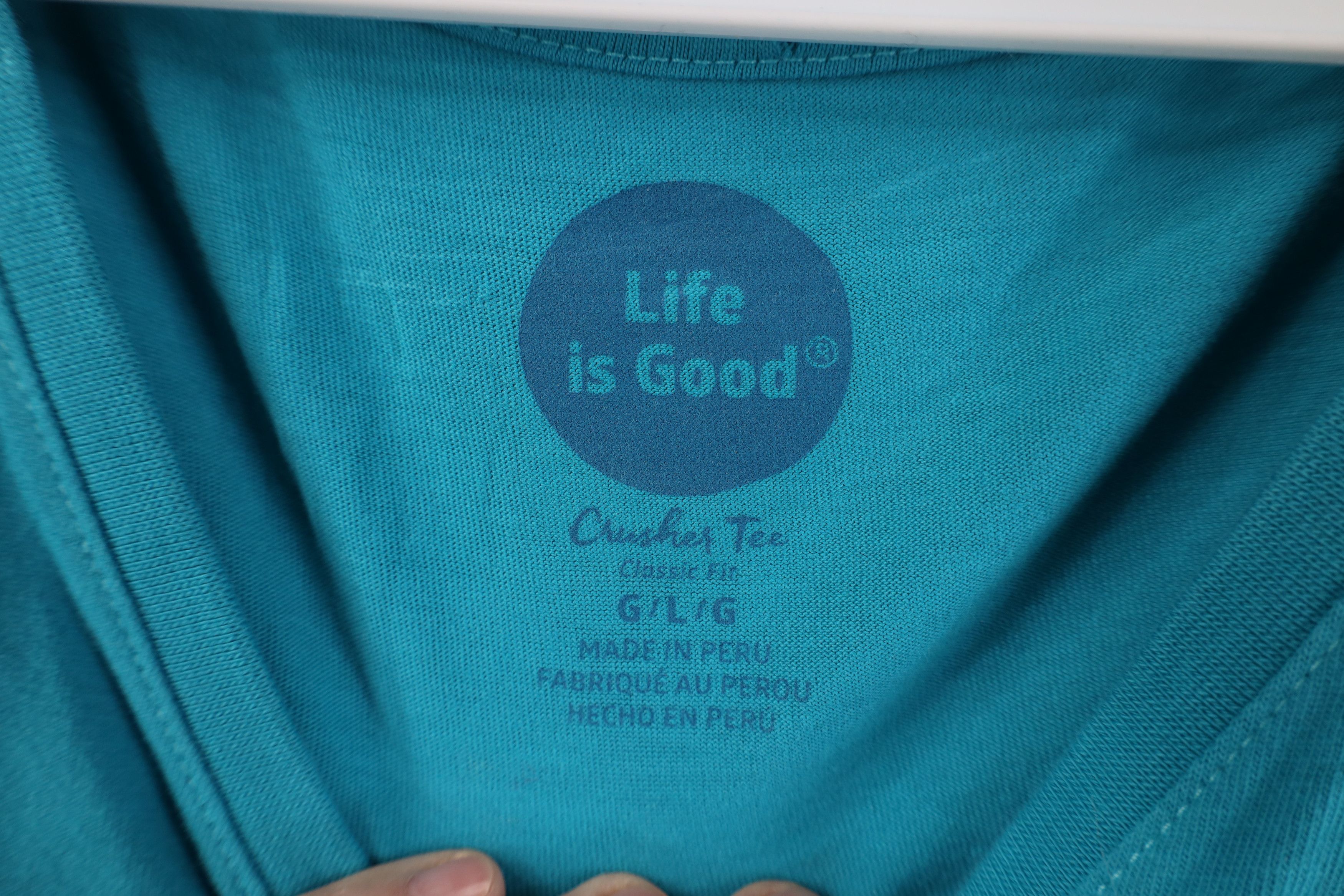 Life is Good Life Is Good Crusher You Are My Sunshine V-Neck T-Shirt Blue Size L / US 10 / IT 46 - 8 Thumbnail