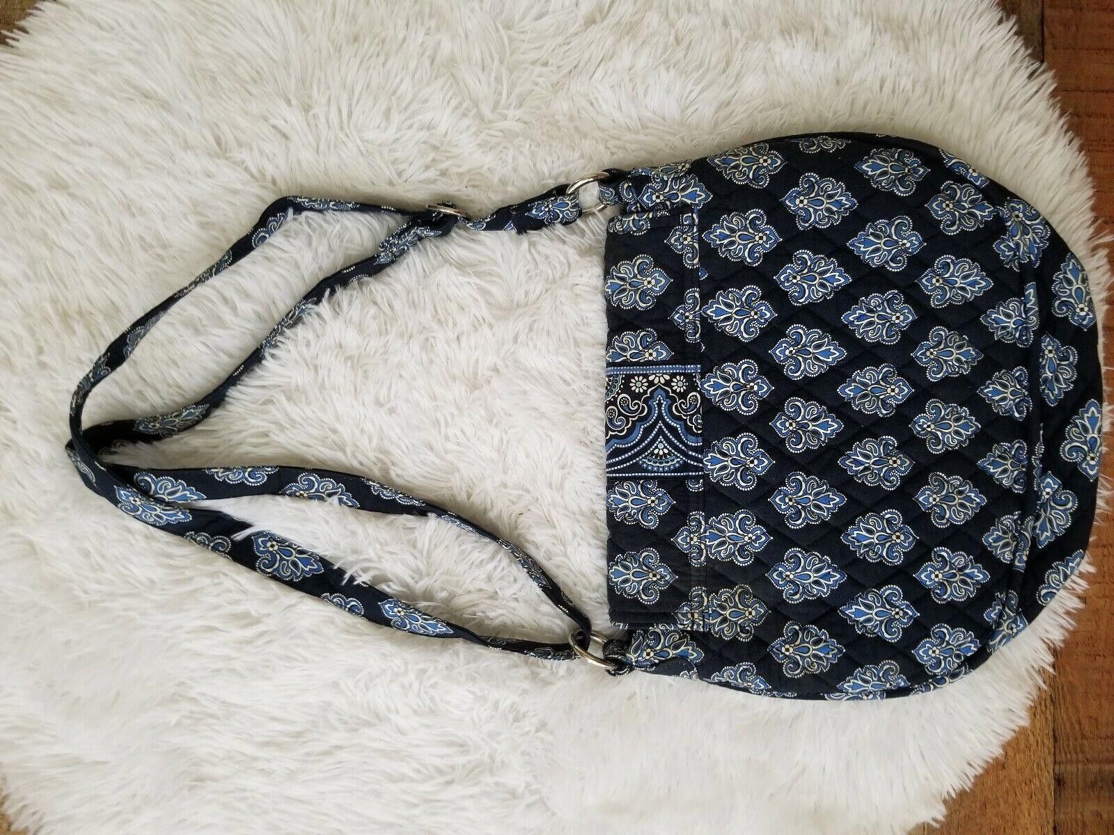 Designer Vera Bradley Bag Blue Please Read Medium Tote Size ONE SIZE - 10 Thumbnail