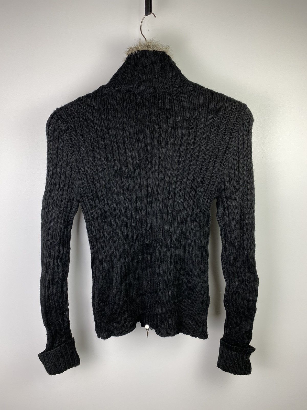Japanese Brand Fur knitted leon basic ifsixwasnine gothic style Size US S / EU 44-46 / 1 - 11 Thumbnail