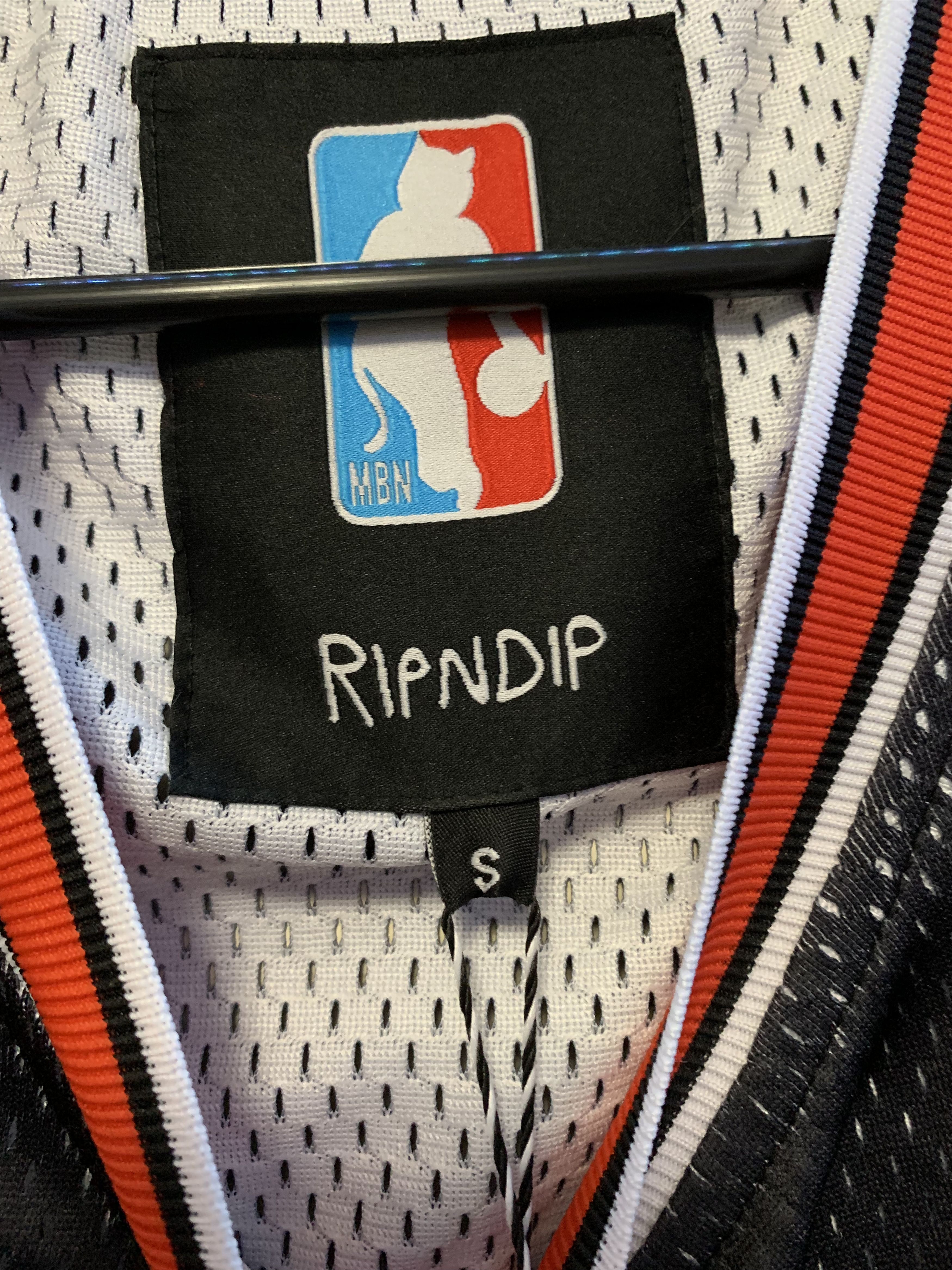 RIPNDIP RIPNDIP Flames Jersey ⊛ BLACK/RED/ORANGE ⊛ Brand New Size US S / EU 44-46 / 1 - 9 Thumbnail