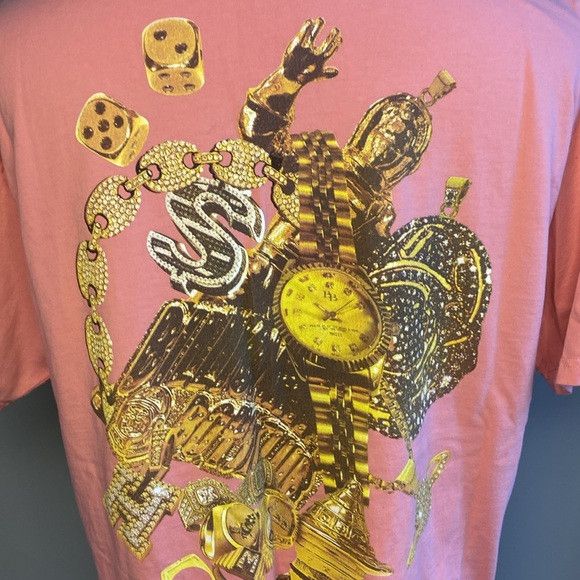 Billionaire Boys Club Billionaire Boys Club Graphic Print T-Shirt in Pink (sz XL) Size US XL / EU 56 / 4 - 6 Thumbnail