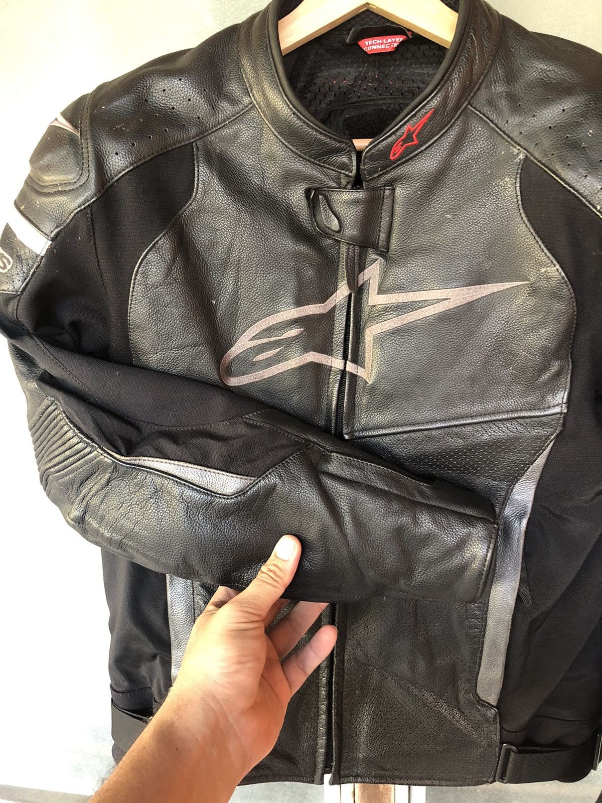Alpinestars Alpinestar SP x Airflow Rider Leather Jacket Size US S / EU 44-46 / 1 - 6 Thumbnail