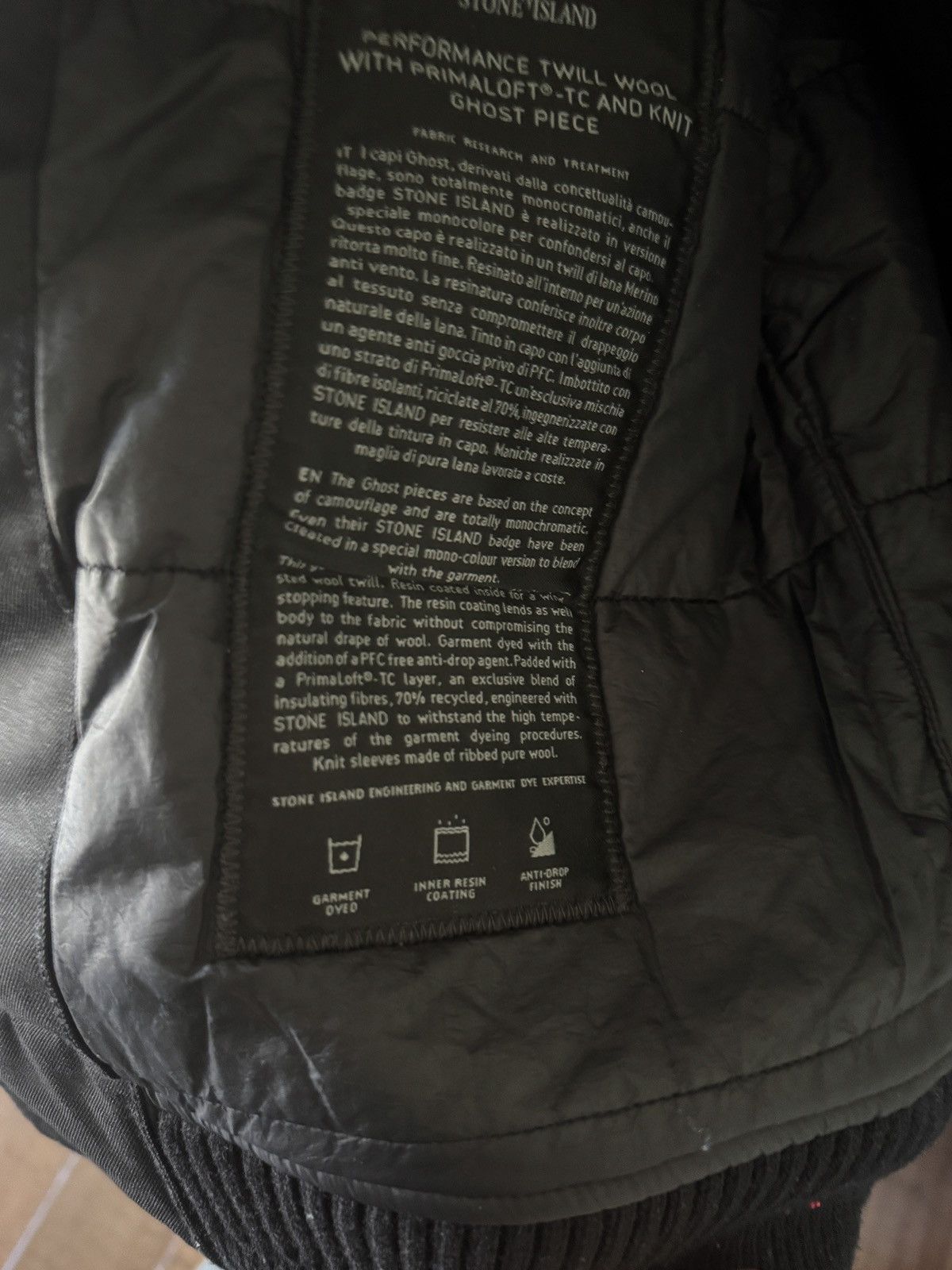 Stone Island Stone Island Ghost bomber Size US M / EU 48-50 / 2 - 8 Thumbnail
