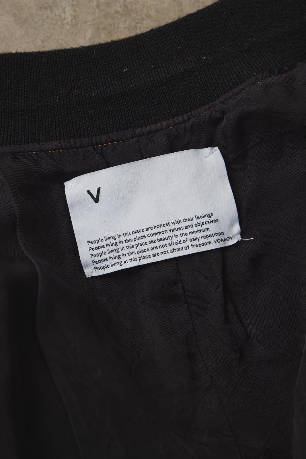 Other VOAAOV OVERSIZE WOOL BOMBER JACKET Size US M / EU 48-50 / 2 - 7 Thumbnail