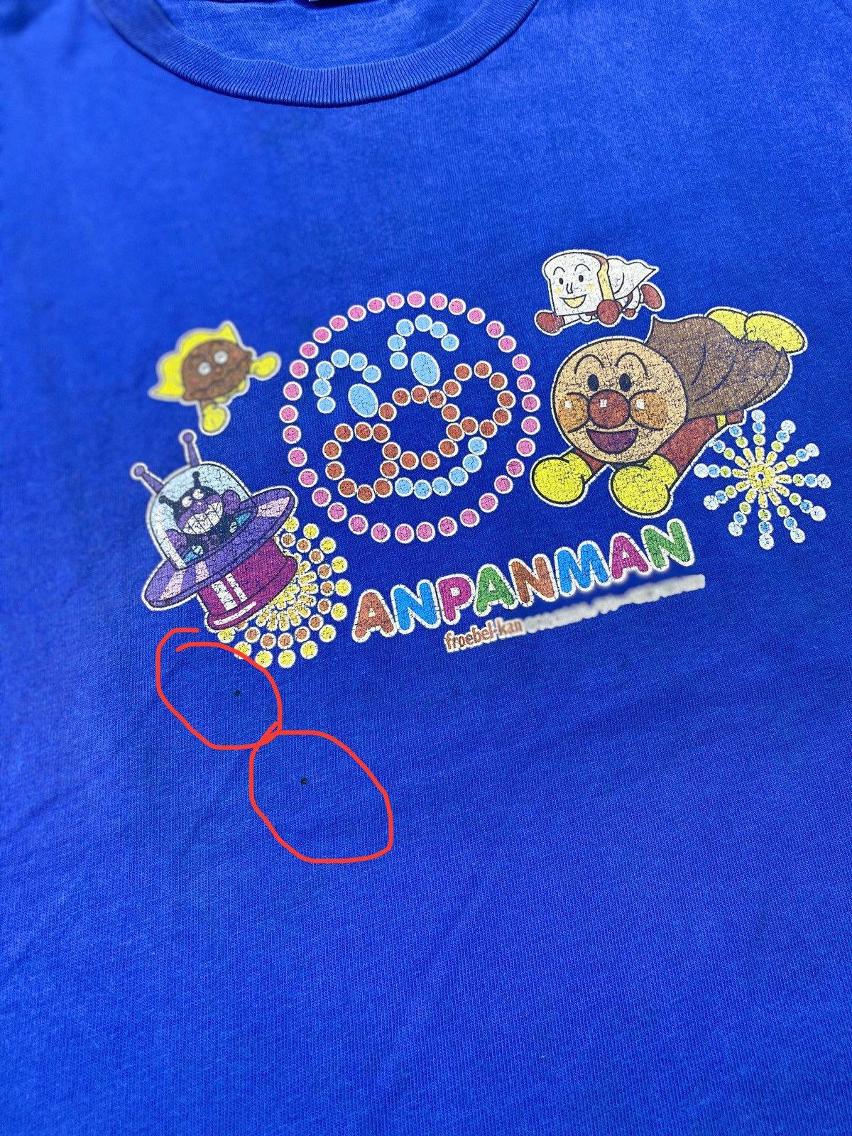 Cartoon Network × Japanese Brand × Vintage Vintage 00’s Anpanman tshirt Size US S / EU 44-46 / 1 - 4 Thumbnail