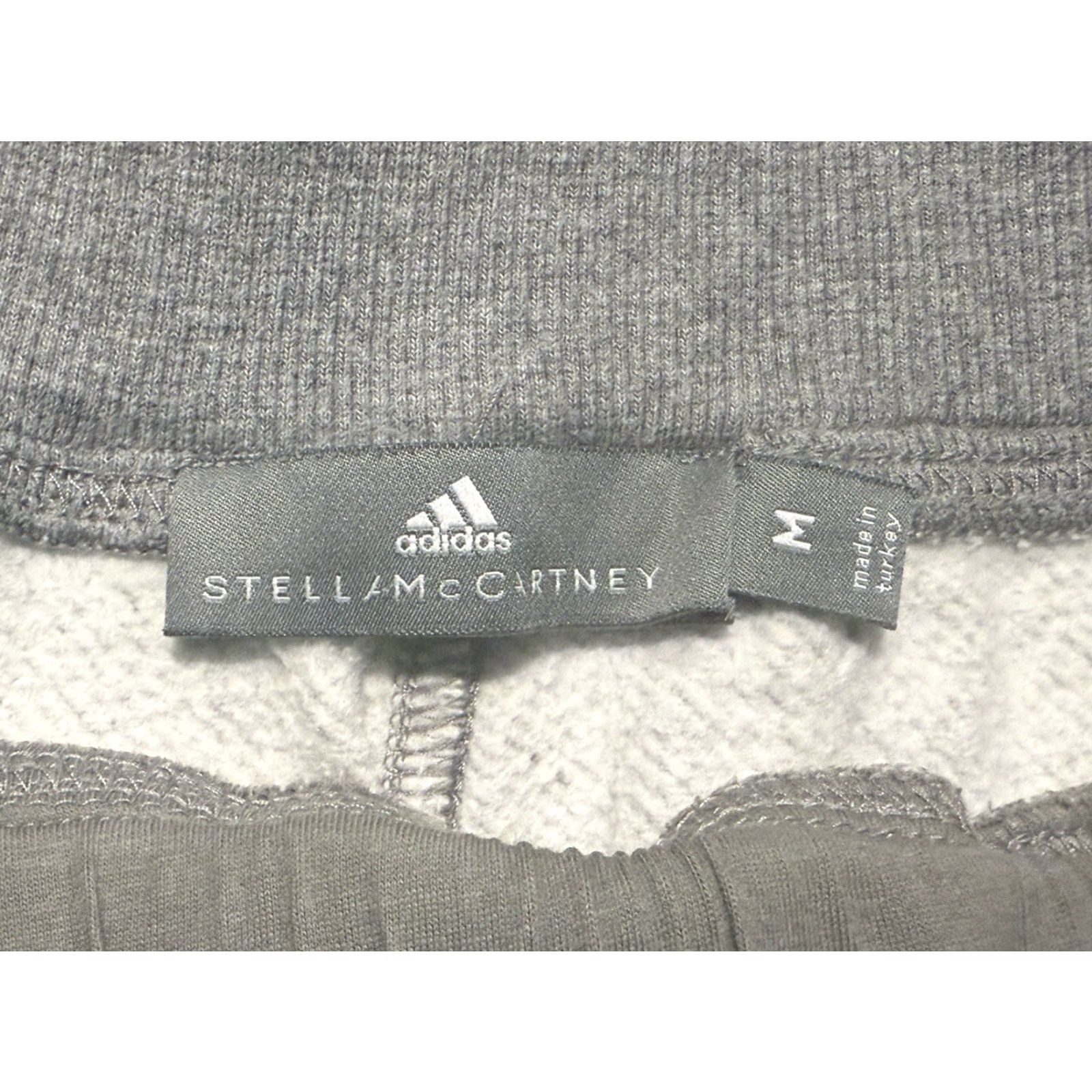 Stella McCartney ADIDAS by Stella McCartney Organic Cotton Blend Gray Ankle Sweatpants M Womens Activewear Size 32" / US 10 / IT 46 - 5 Thumbnail
