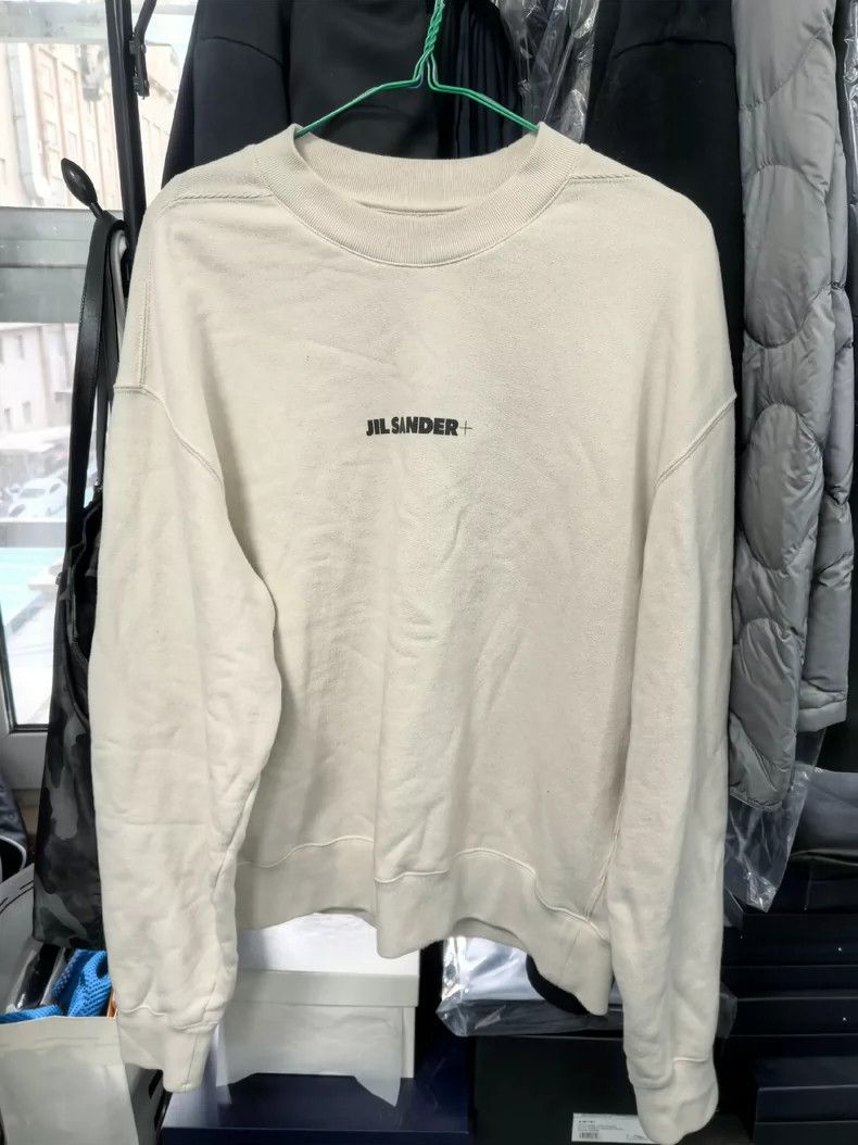 Jil Sander Jil Sander Beige Sweatshirt Size M / US 6-8 / IT 42-44 - 1 Thumbnail
