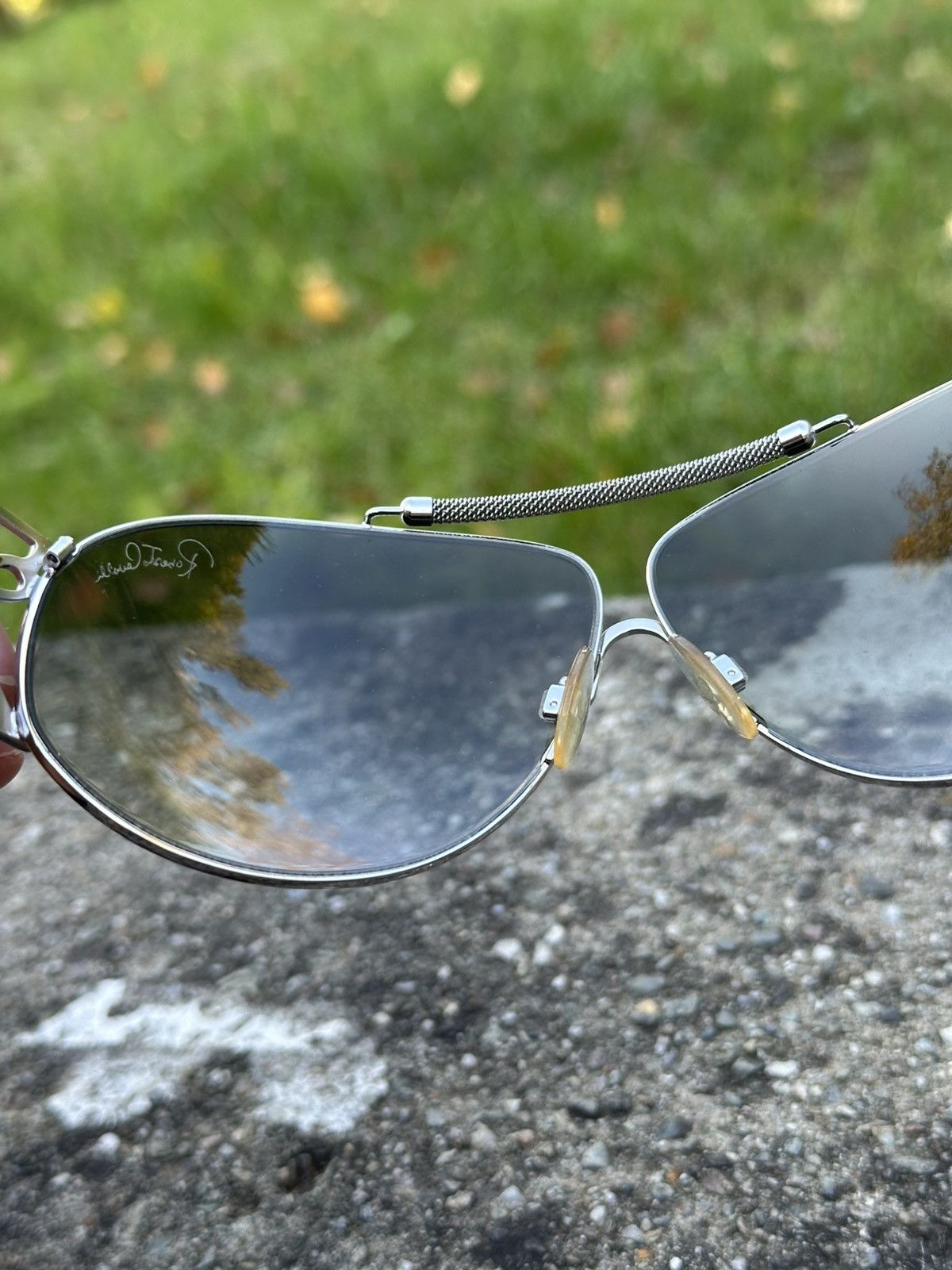 Roberto Cavalli Roberto Cavalli Sunglasses Carnela 300S E98 Silver Size ONE SIZE - 14 Thumbnail
