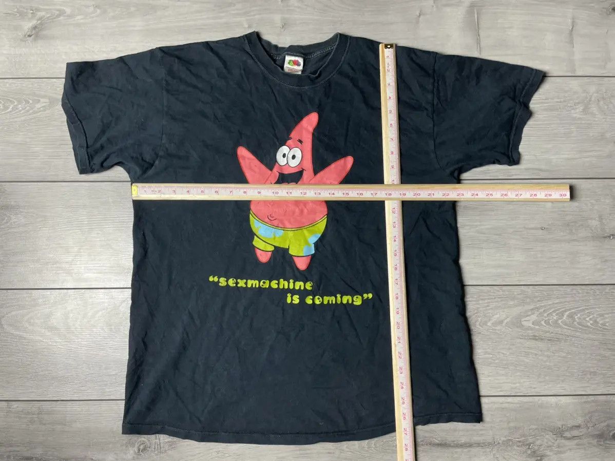 Nickelodeon Sponge Bob T-shirt anima patrick sex machine size XLARGE Size US XL / EU 56 / 4 - 5 Thumbnail