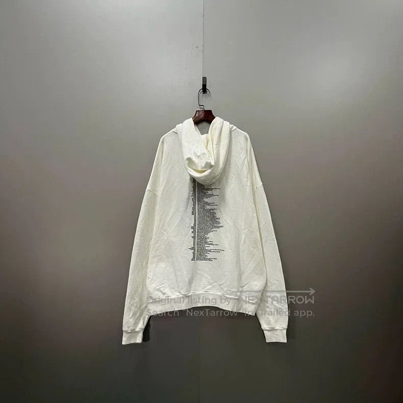 Balenciaga Balenciaga White Graphic Logo Hoodie. Size US M / EU 48-50 / 2 - 2 Thumbnail