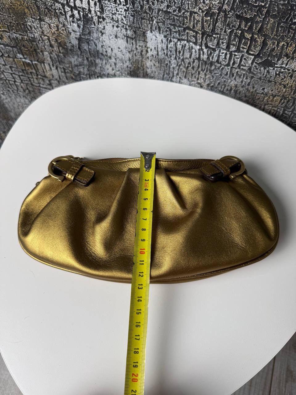 Salvatore Ferragamo Salvatore Ferragamo Gold Chain Shoulder Bag Size ONE SIZE - 12 Thumbnail