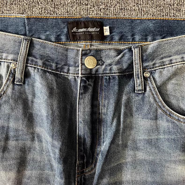 Billionaire Boys Club Billionaire Boys Club Subtle Diamond Dollar Denim Jeans.Q 7 Size US 36 / EU 52 - 8 Thumbnail