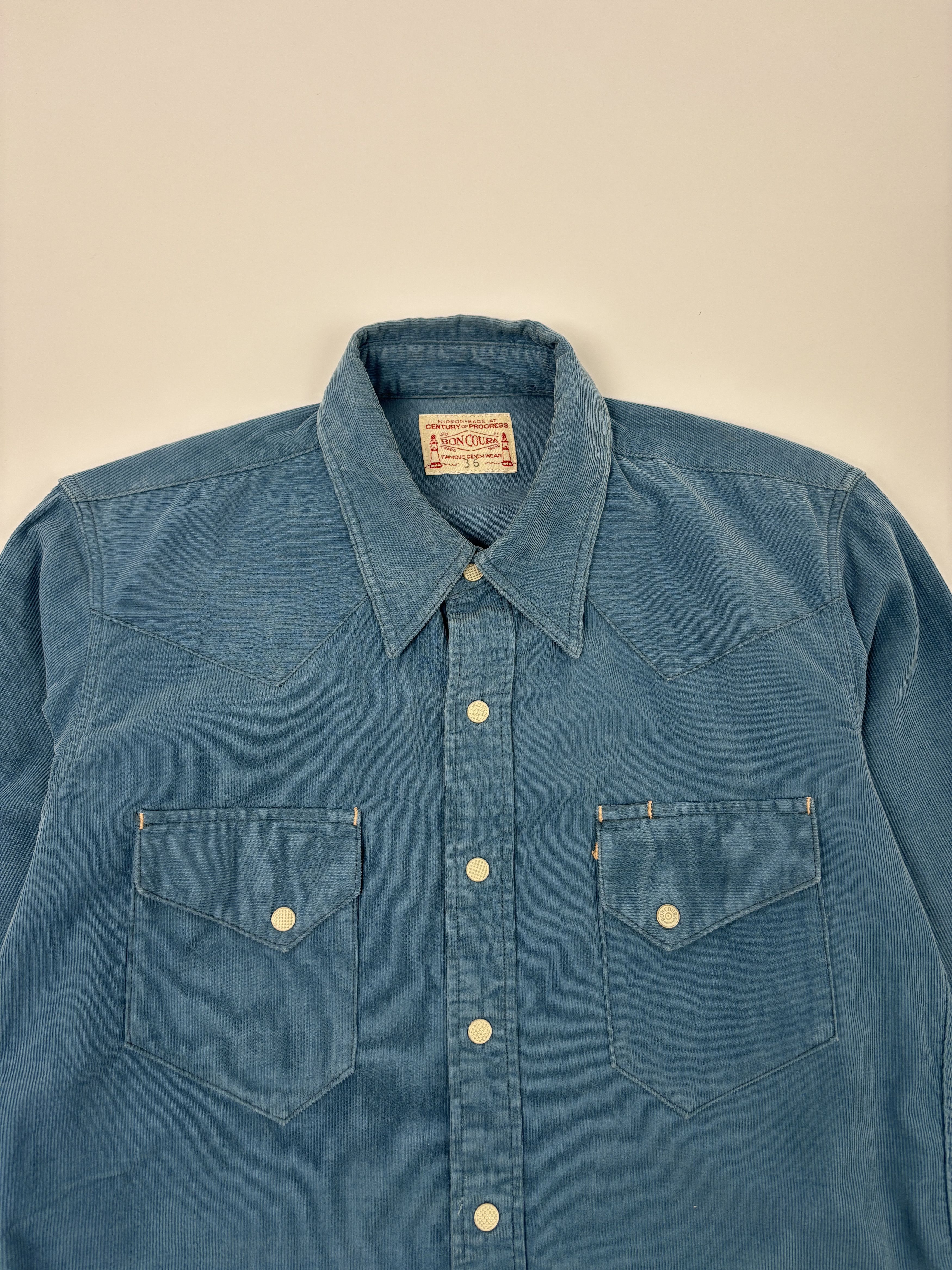 BONCOURA Boncoura Corduroy Western Shirt Size US S / EU 44-46 / 1 - 4 Thumbnail