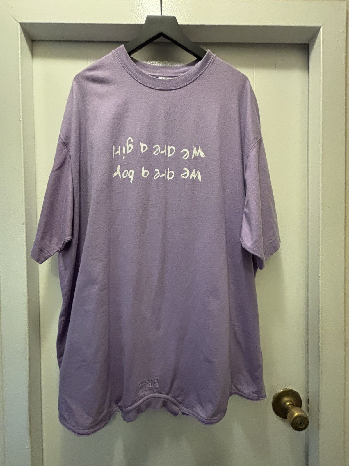 Vetements VETEMENTS UPSIDE DOWN T-SHIRT Size US XL / EU 56 / 4 - 1 Thumbnail