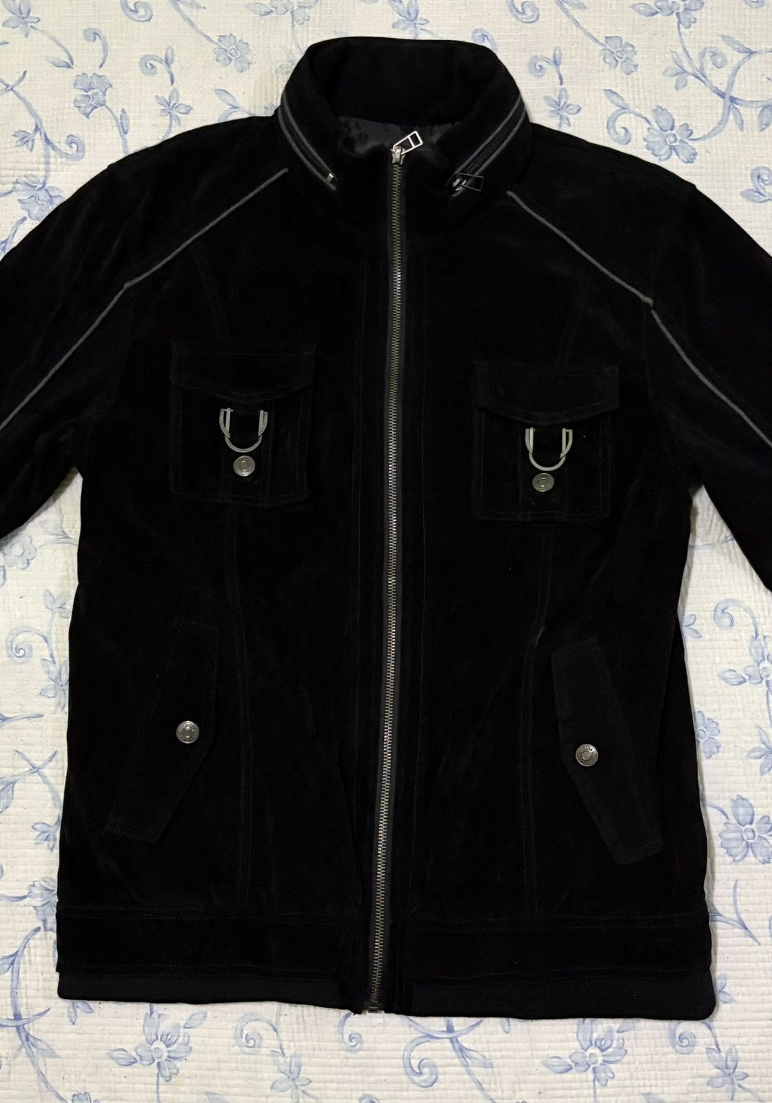 In The Attic In the attic Velvet Jacket Design Size US L / EU 52-54 / 3 - 4 Thumbnail