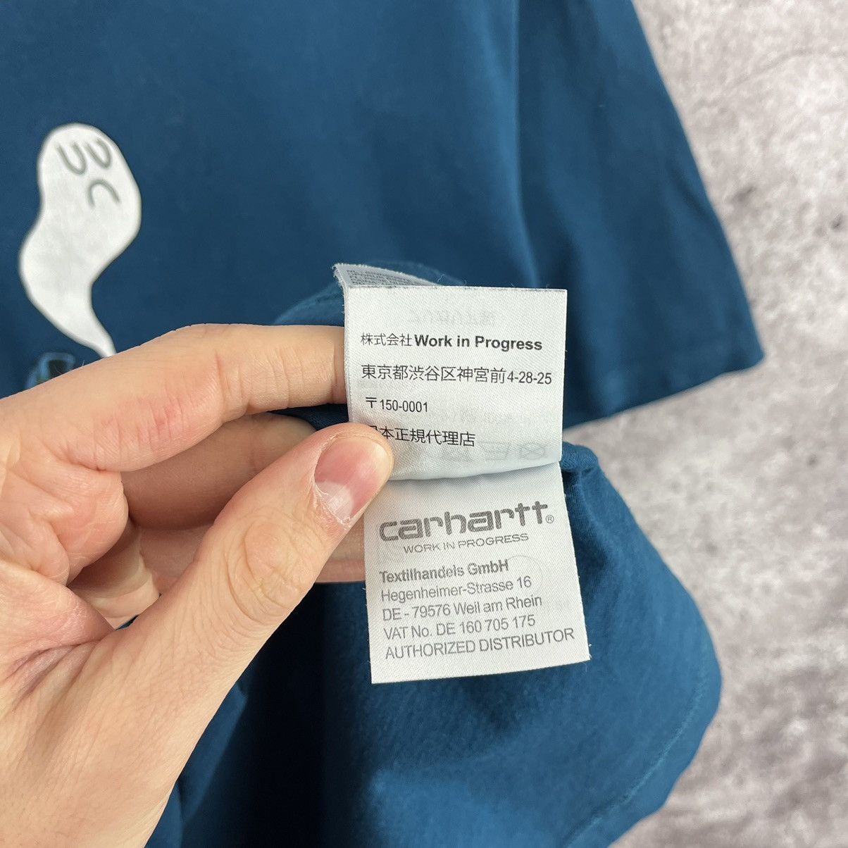 Carhartt Wip × Vintage Carhartt Wip Be Nice To Your Mother Tee Big Logo Size L Size US L / EU 52-54 / 3 - 10 Thumbnail