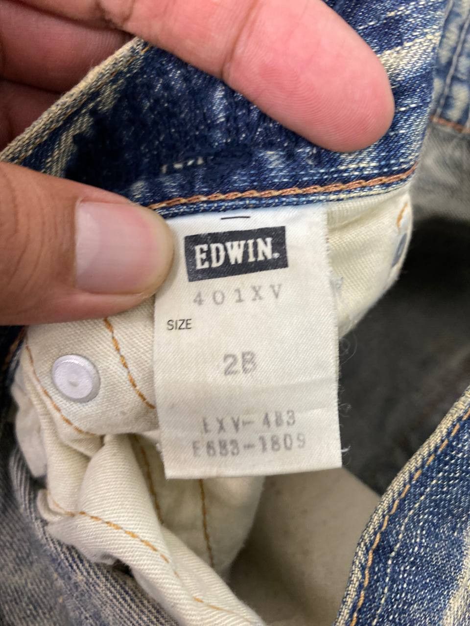 Edwin edwin xv bootcut flare distressed reworked denim Size US 32 / EU 48 - 16 Thumbnail