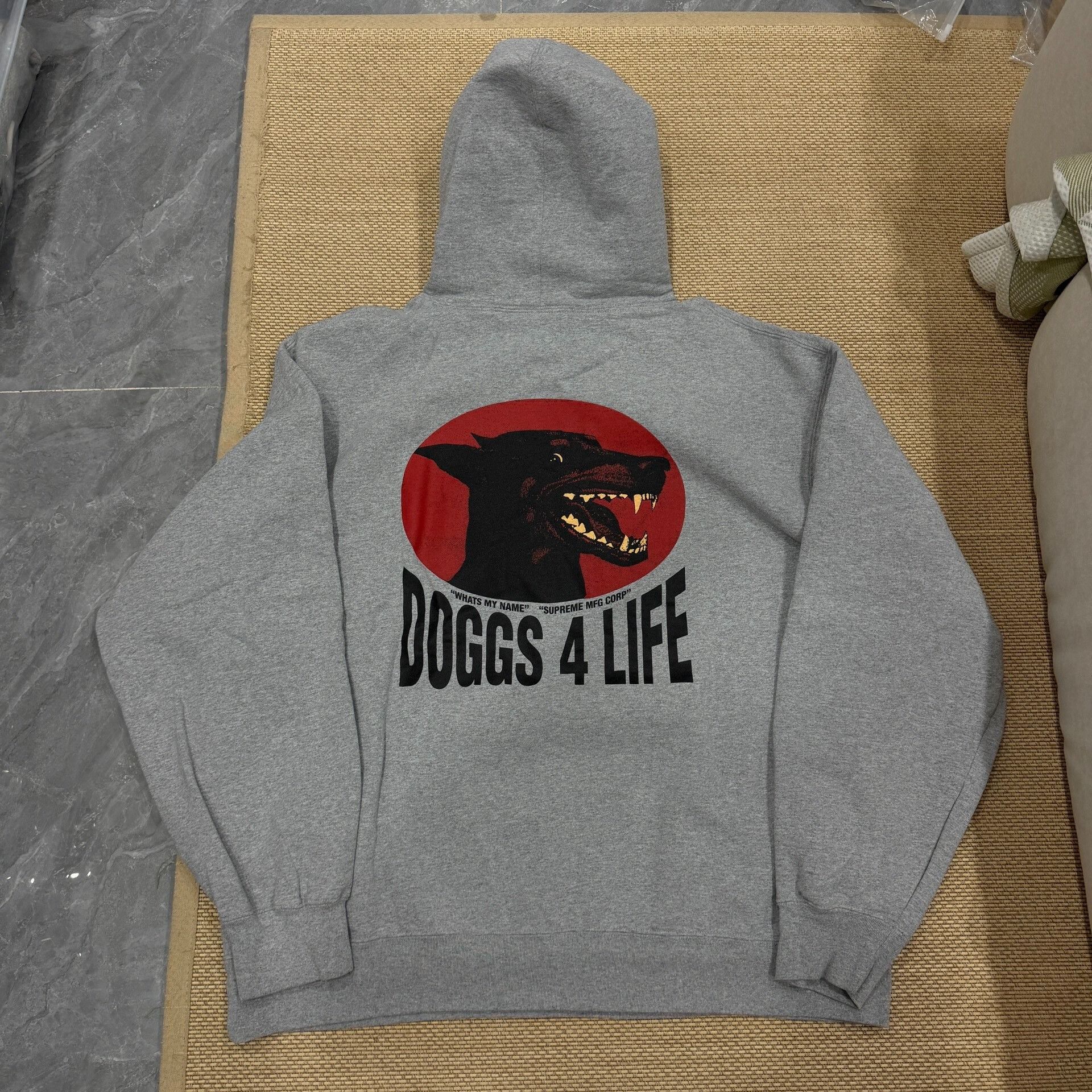 トップス Supreme Dog Eat Dog Hooded Sweatshirt Supreme Dog Eat Dog Hooded Sweatshirt Light Blue Men's - SS22 - US