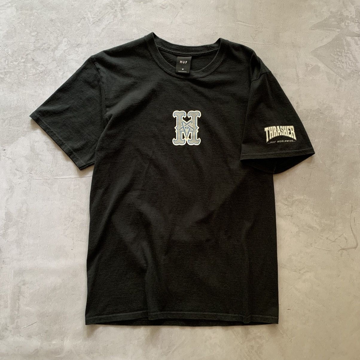 Huf × Thrasher HUF Worldwide x Thrasher Magazine T-Shirt Size US M / EU 48-50 / 2 - 1 Thumbnail