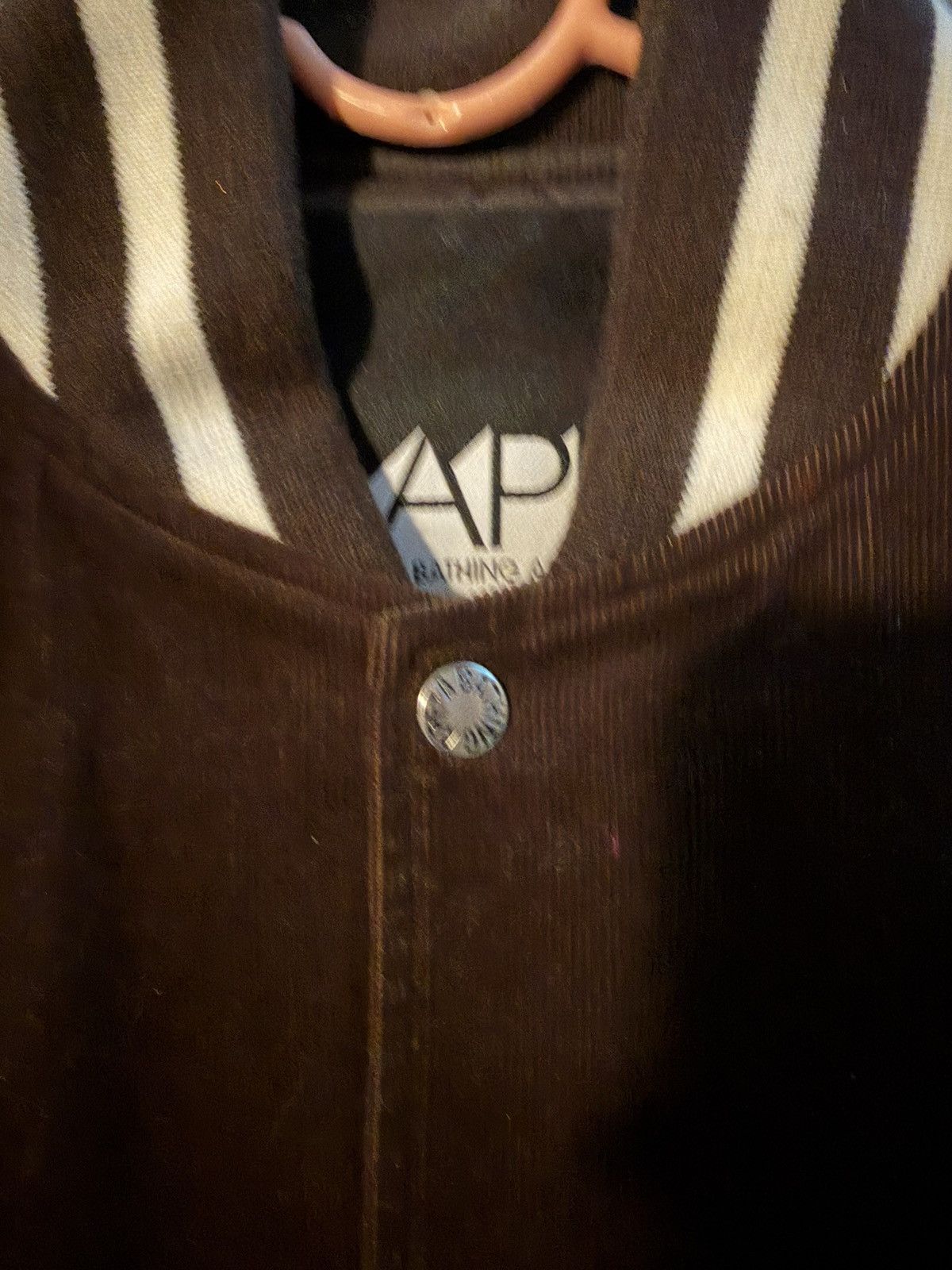 Bape A Bathing Ape BAPE General Made Corduroy Varsity Jacket S Size US S / EU 44-46 / 1 - 7 Thumbnail