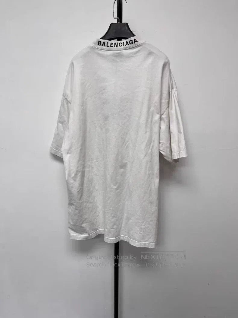 Balenciaga Balenciaga Letter Heart Printed Short Sleeve T-Shirt Size US XXS / EU 40 - 2 Thumbnail