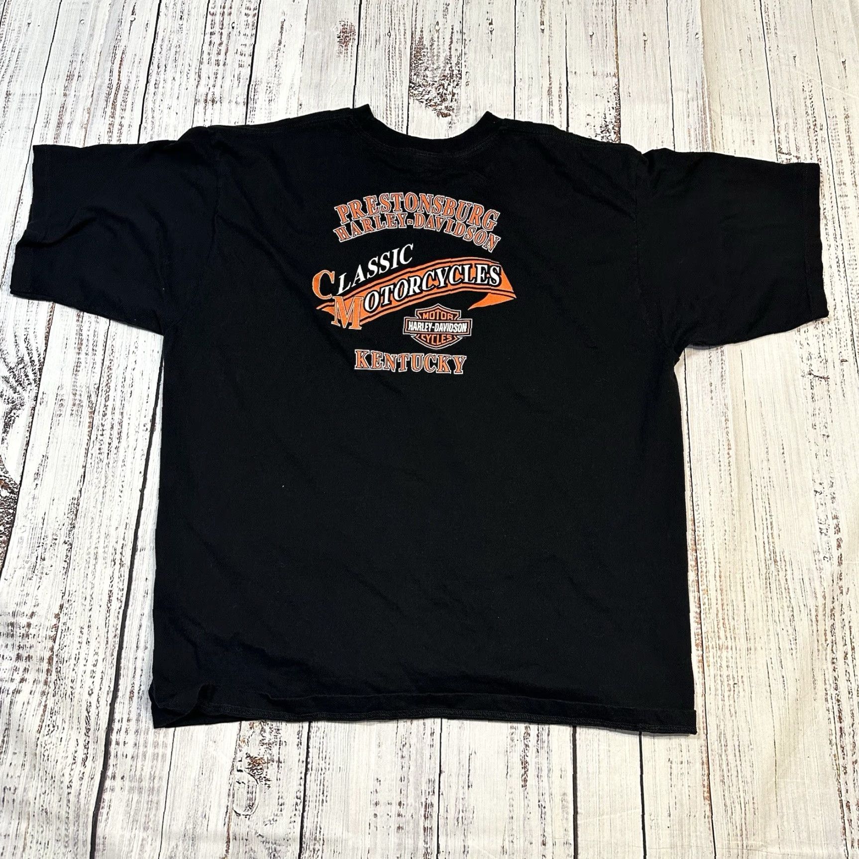 Harley Davidson Harley-Davidson American Legend Tee Ride With Style T-Shirt Mens 3XL Multicolor Cotton Knit Short Sleeve Crew Neck USA MADE Size US XXL / EU 58 / 5 - 6 Thumbnail