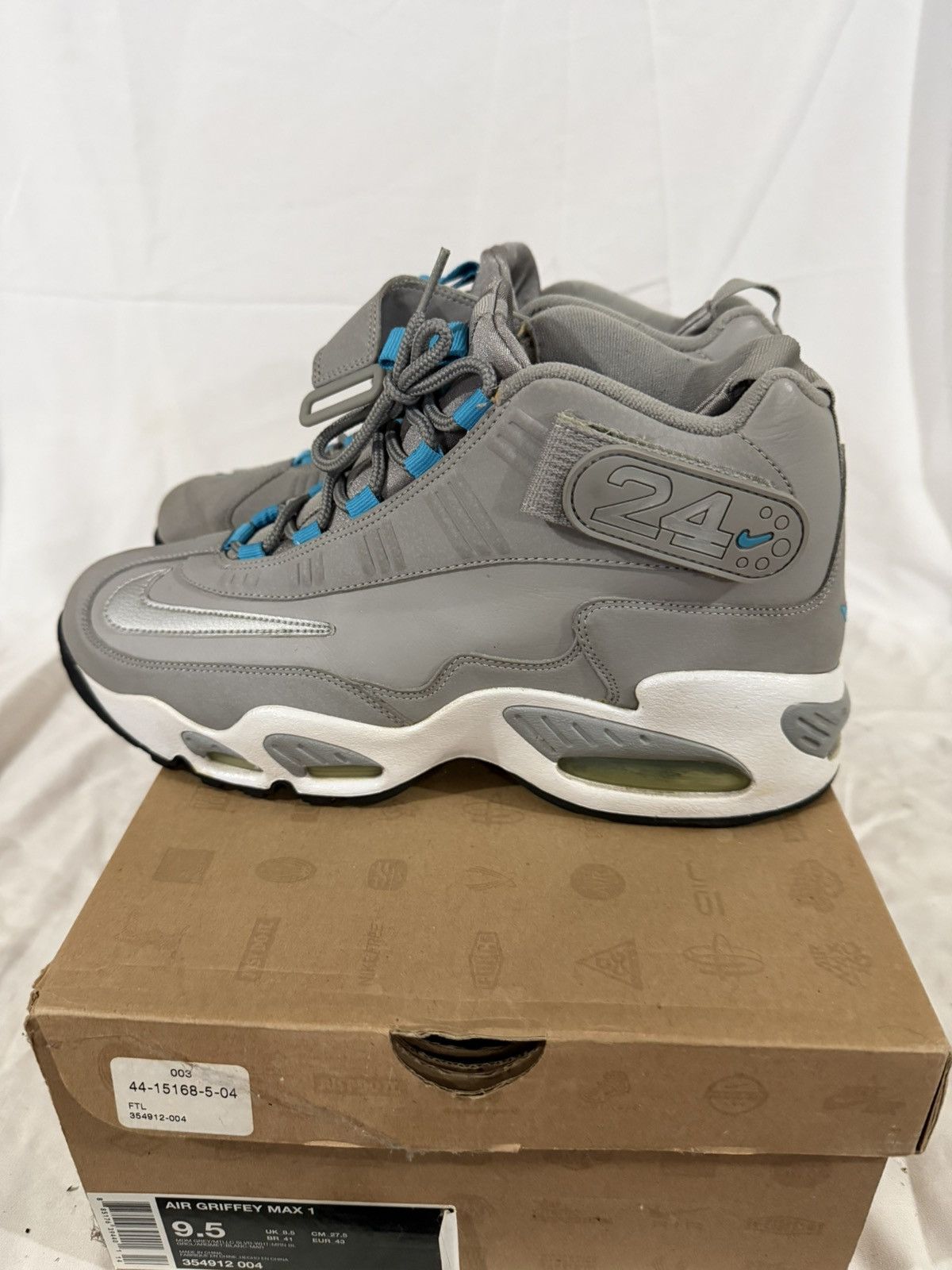 Nike Air Griffey Max 1 Grey Marina Blue