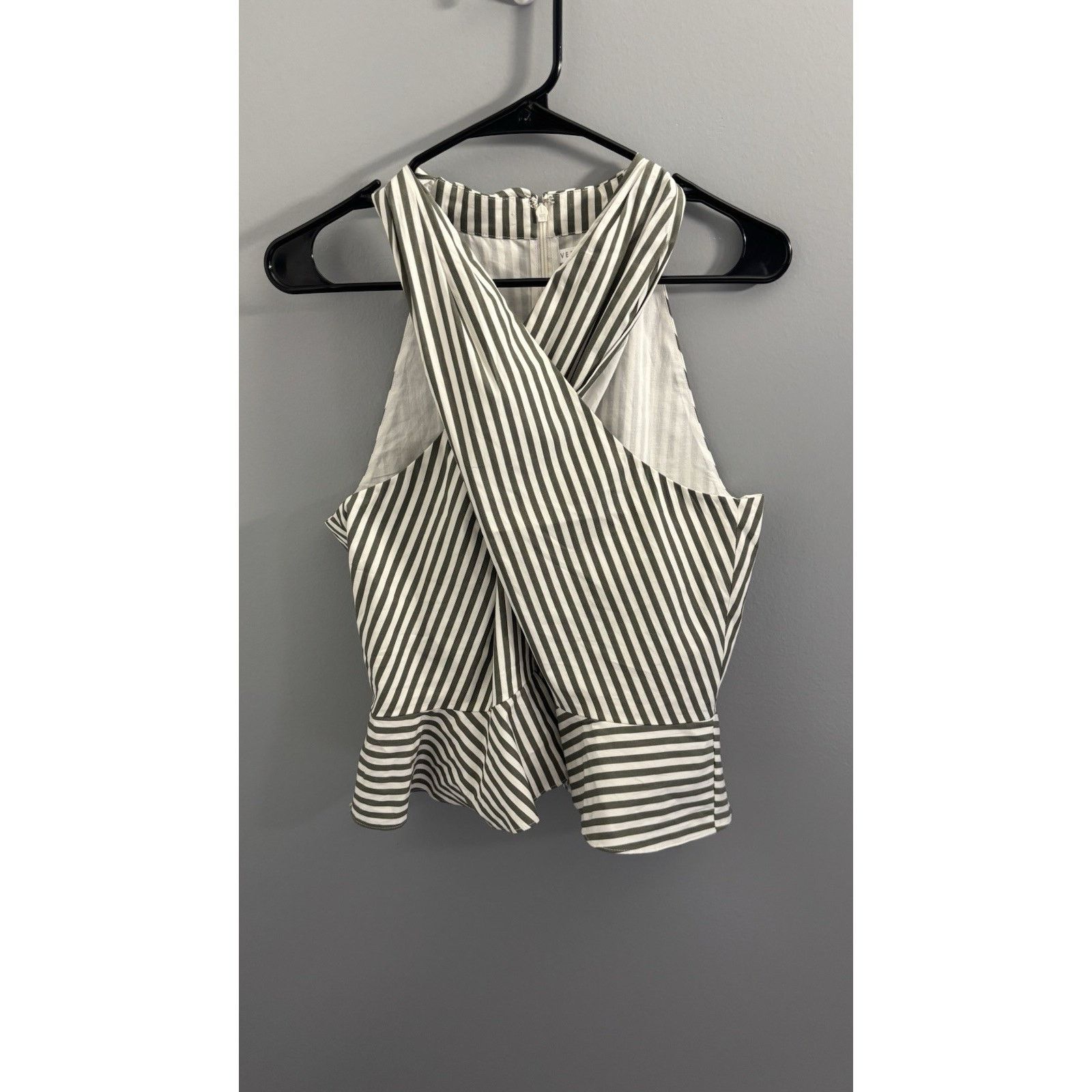 Veronica Beard Veronica Beard Drey Stripped Top Size 10￼ Size L / US 10 / IT 46 - 1 Thumbnail