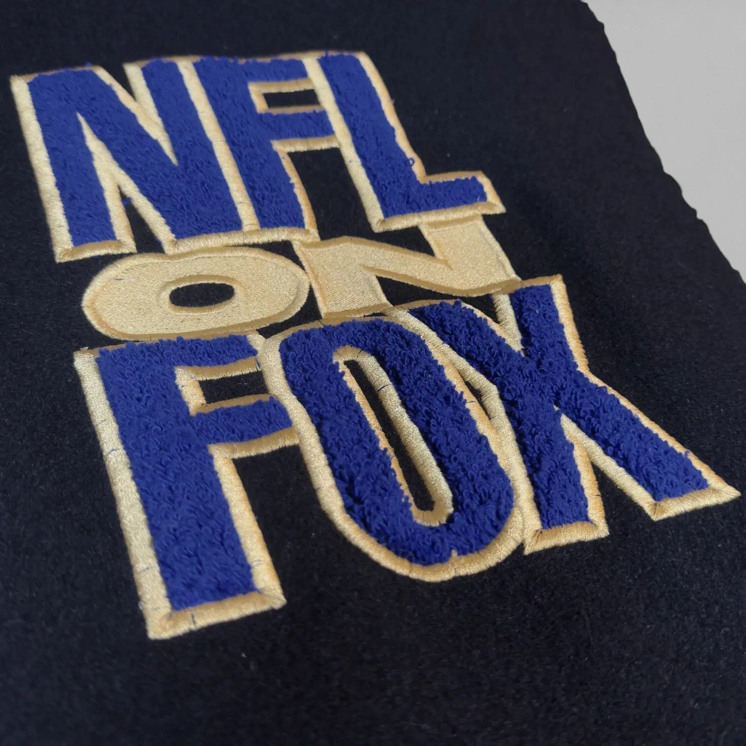 Vintage Vintage 90s NFL On Fox Wool And Leather Varsity Jacket Size US XL / EU 56 / 4 - 3 Thumbnail