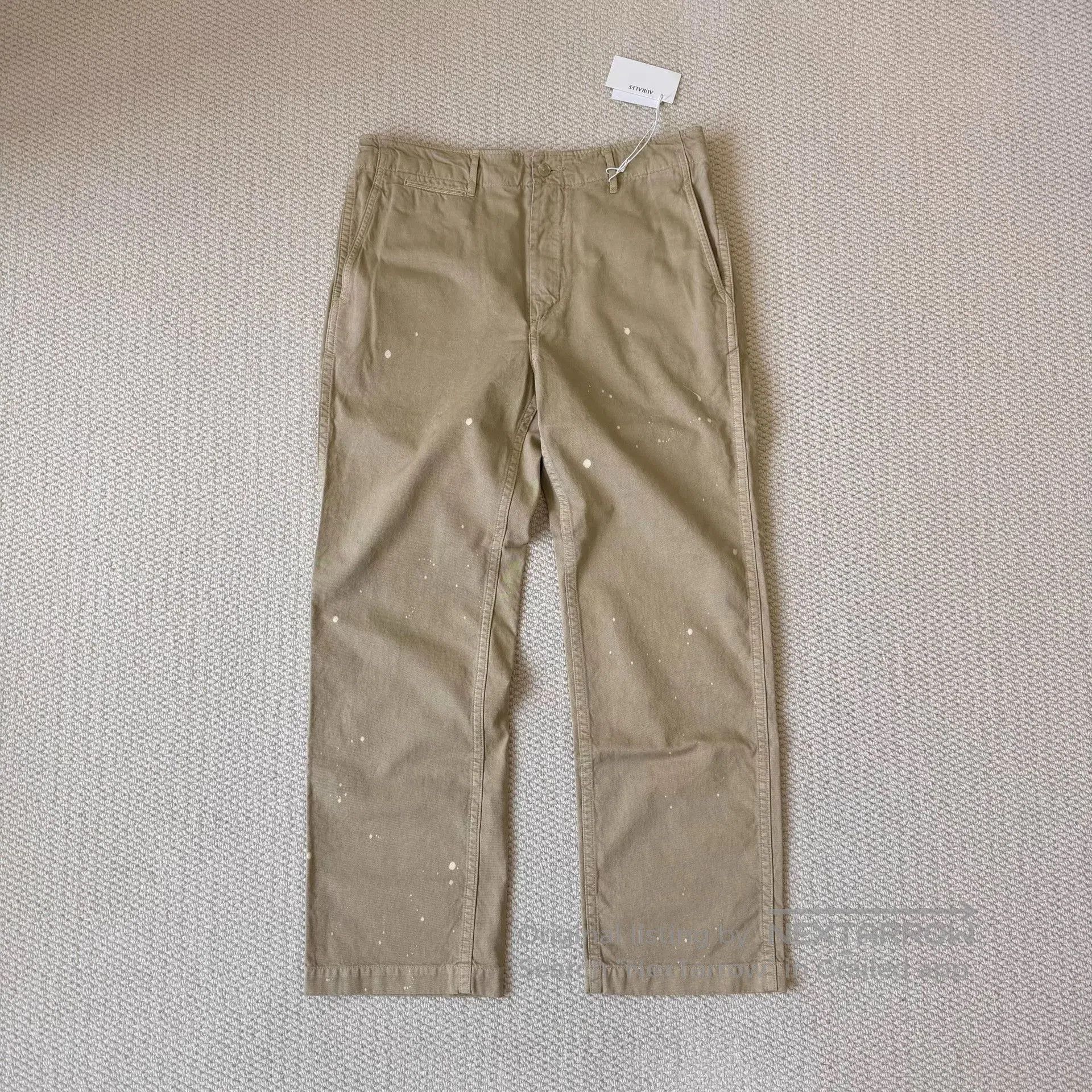 Auralee AURALEE FINX LIGHT CHINO PANTS. Size US 26 / EU 42 - 2 Thumbnail