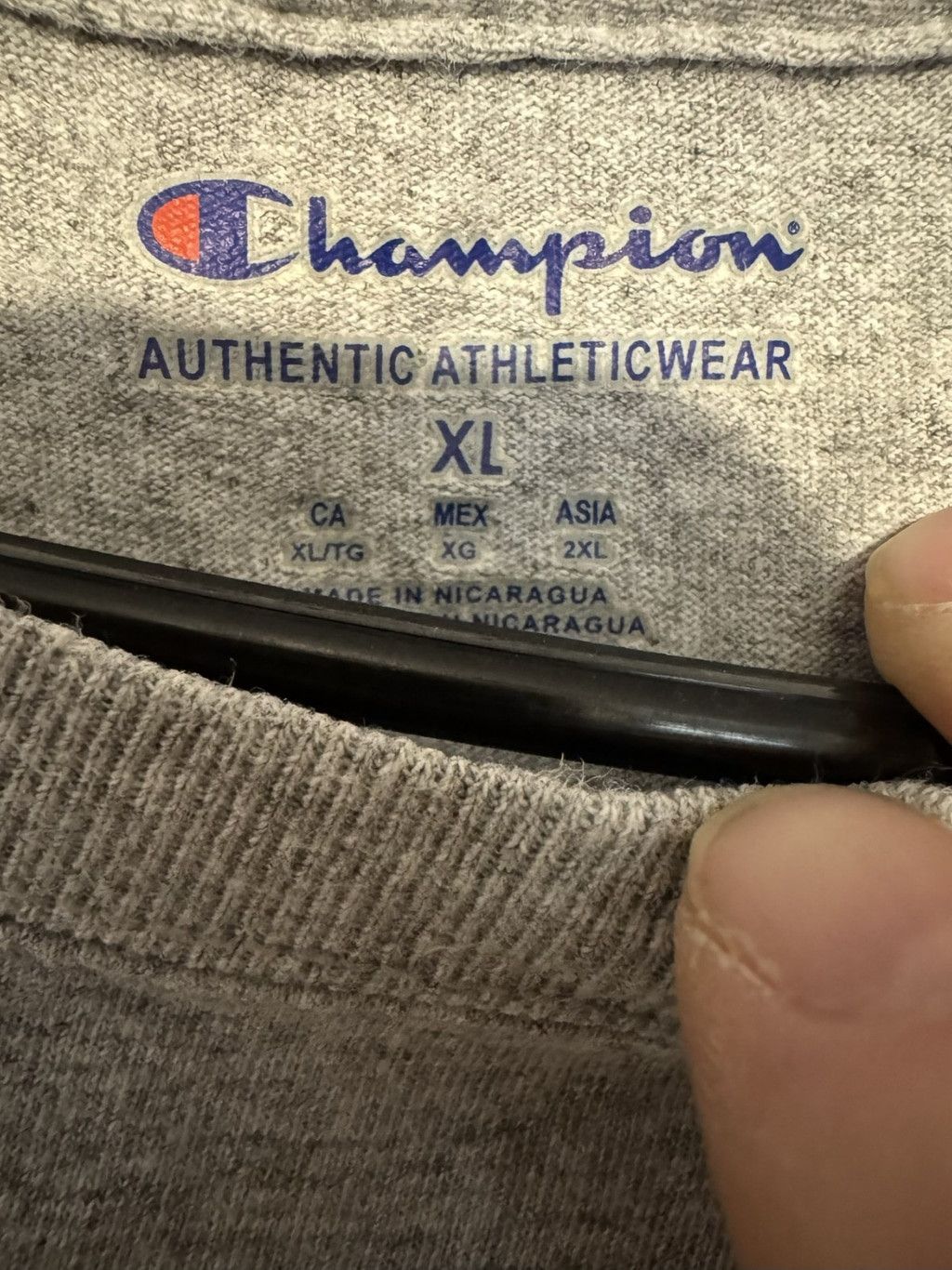 Champion NCAA 2021 Hockey Regional Gray T-Shirt mens size XL Champion Size US XL / EU 56 / 4 - 3 Thumbnail