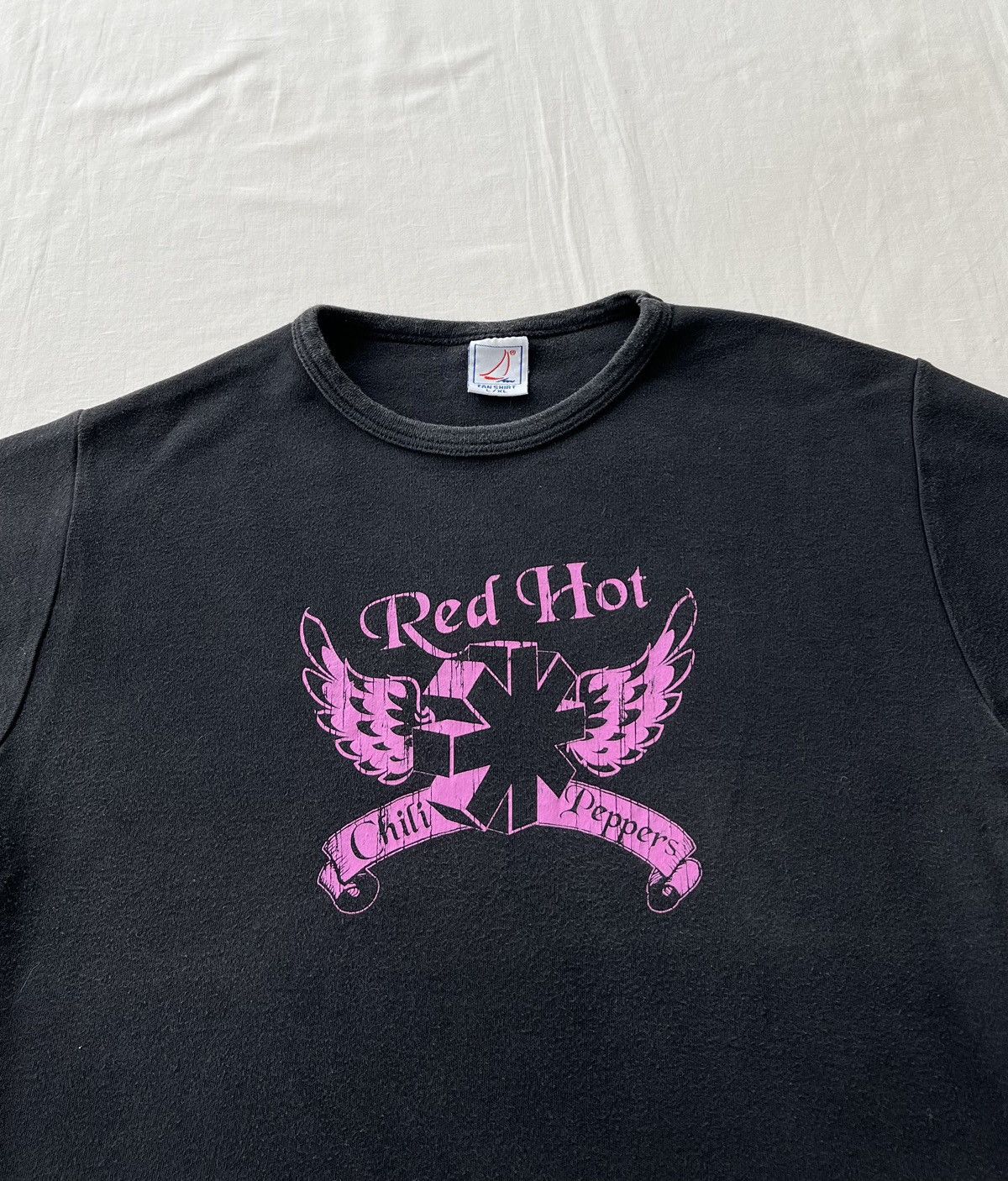 Band Tees Vintage 2000s Red Hot Chili Peppers Womens Black T-shirt Size L / US 10 / IT 46 - 6 Thumbnail