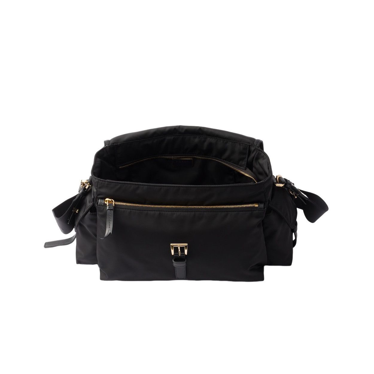 Prada PRADA Explore Large $2650 Black Re-Nylon Shoulder Bag New & Size ONE SIZE - 4 Thumbnail
