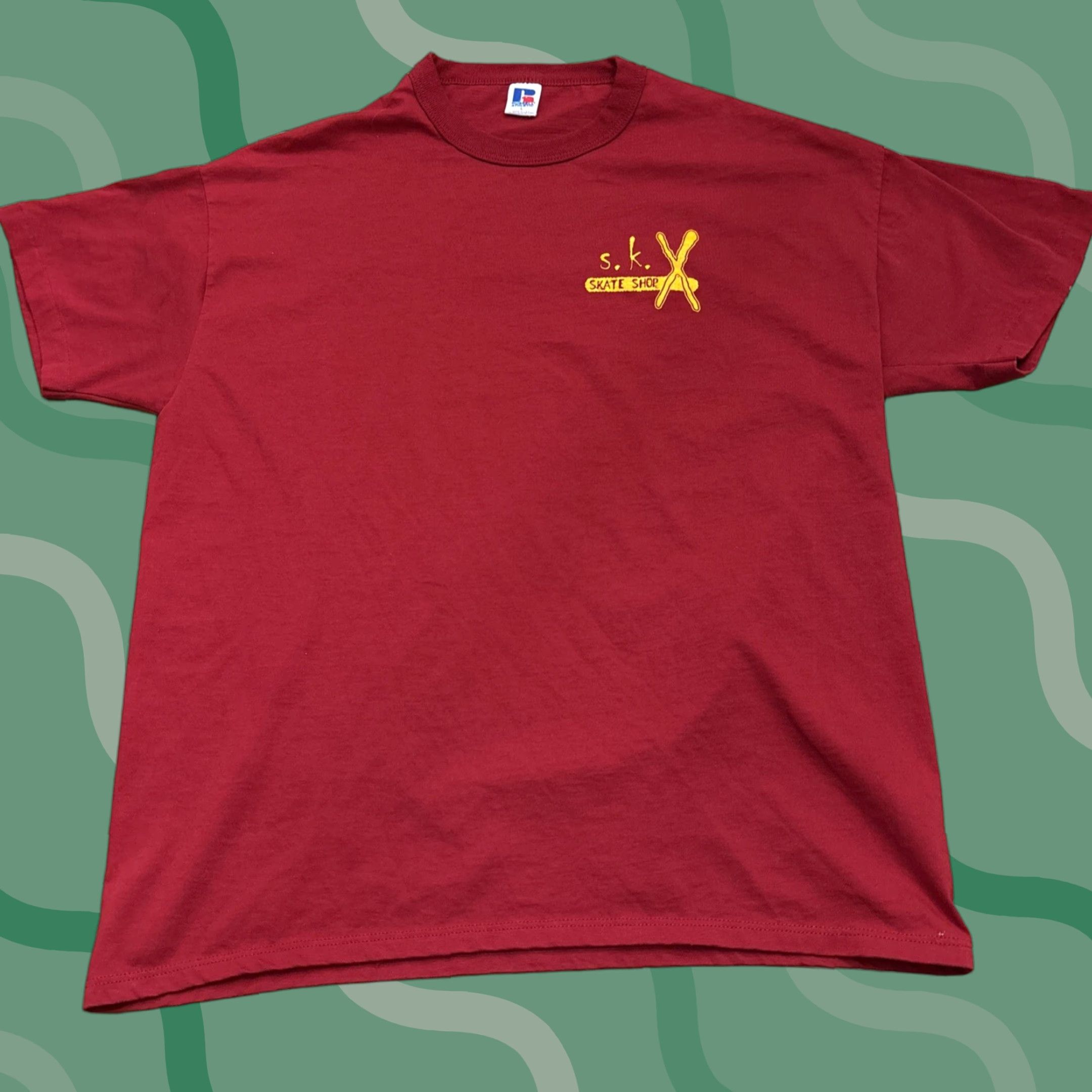 Vintage VINTAGE SKX Skate Shop T Shirt Men's L Red Skateboarding Security 90s Grunge Hazelton PA Size US L / EU 52-54 / 3 - 1 Thumbnail