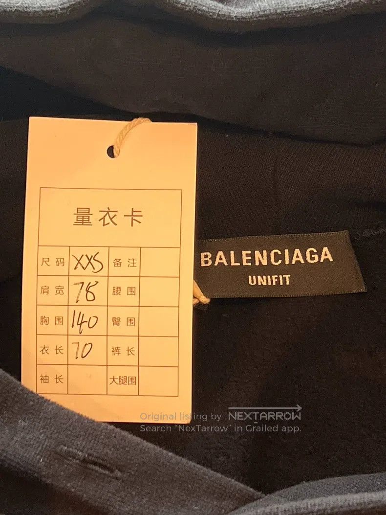 Balenciaga Balenciaga Logo cotton classic long sleeve sweatshirt, men Size US XXS / EU 40 - 7 Thumbnail