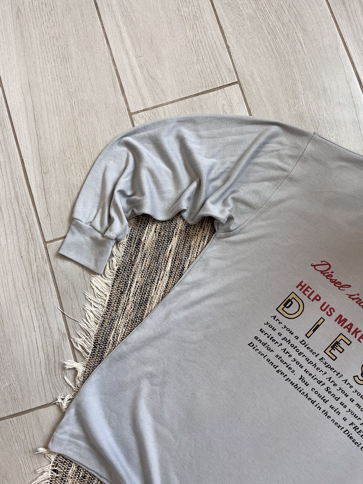 Diesel × Vintage vintage diesel long sleeve logo chest first diesel models Size US L / EU 52-54 / 3 - 5 Thumbnail