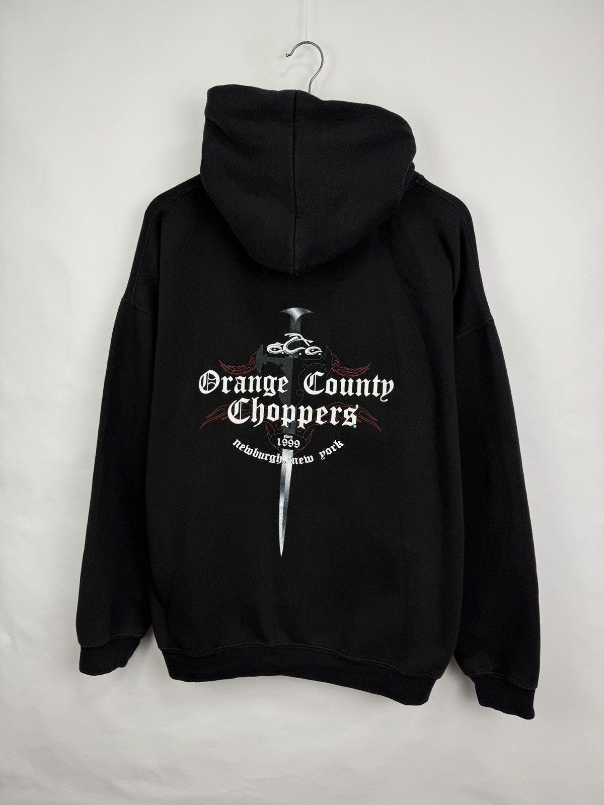 West Coast Choppers 🇺🇸 Vintage Y2K Orange County Choppers since 1999 Zip Hoodie Size US XL / EU 56 / 4 - 3 Thumbnail