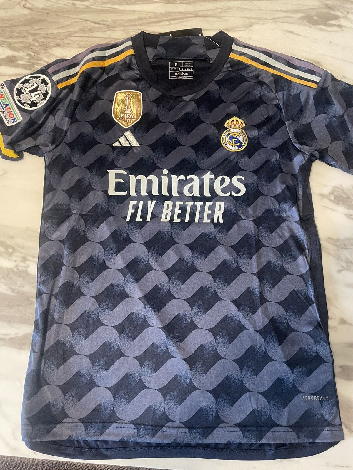 Adidas Real Madrid 23/24 “Bellingham” Away Soccer Jersey | Grailed