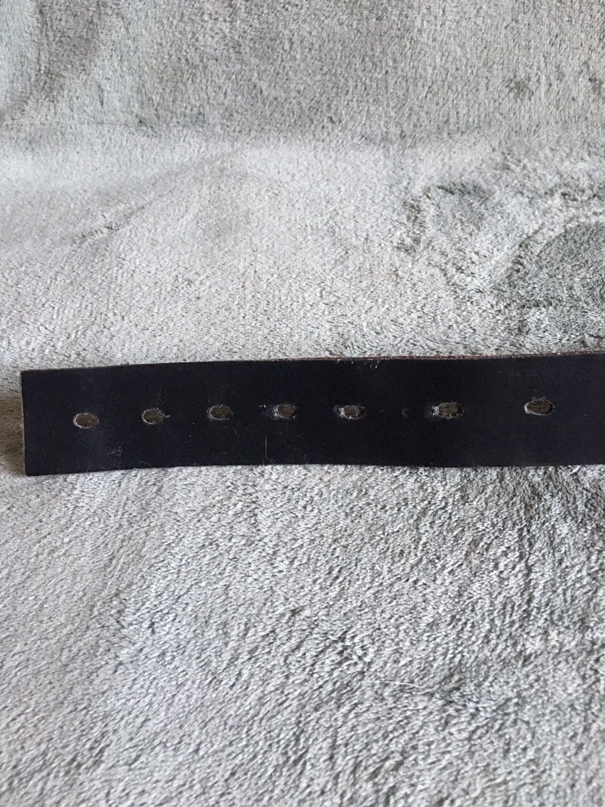Roberto Cavalli Roberto Cavalli Burgundy Leather Italy Mens Belt Size 38 Size 38 - 8 Thumbnail