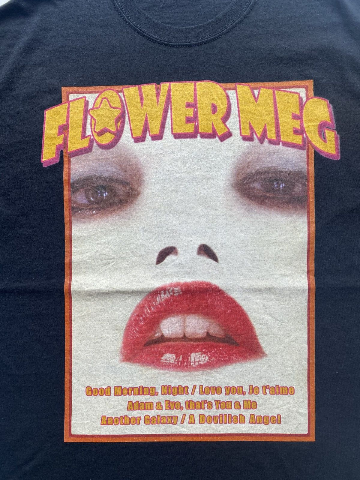 Band Tees × Rap Tees Flower Meg Size US XL / EU 56 / 4 - 2 Thumbnail