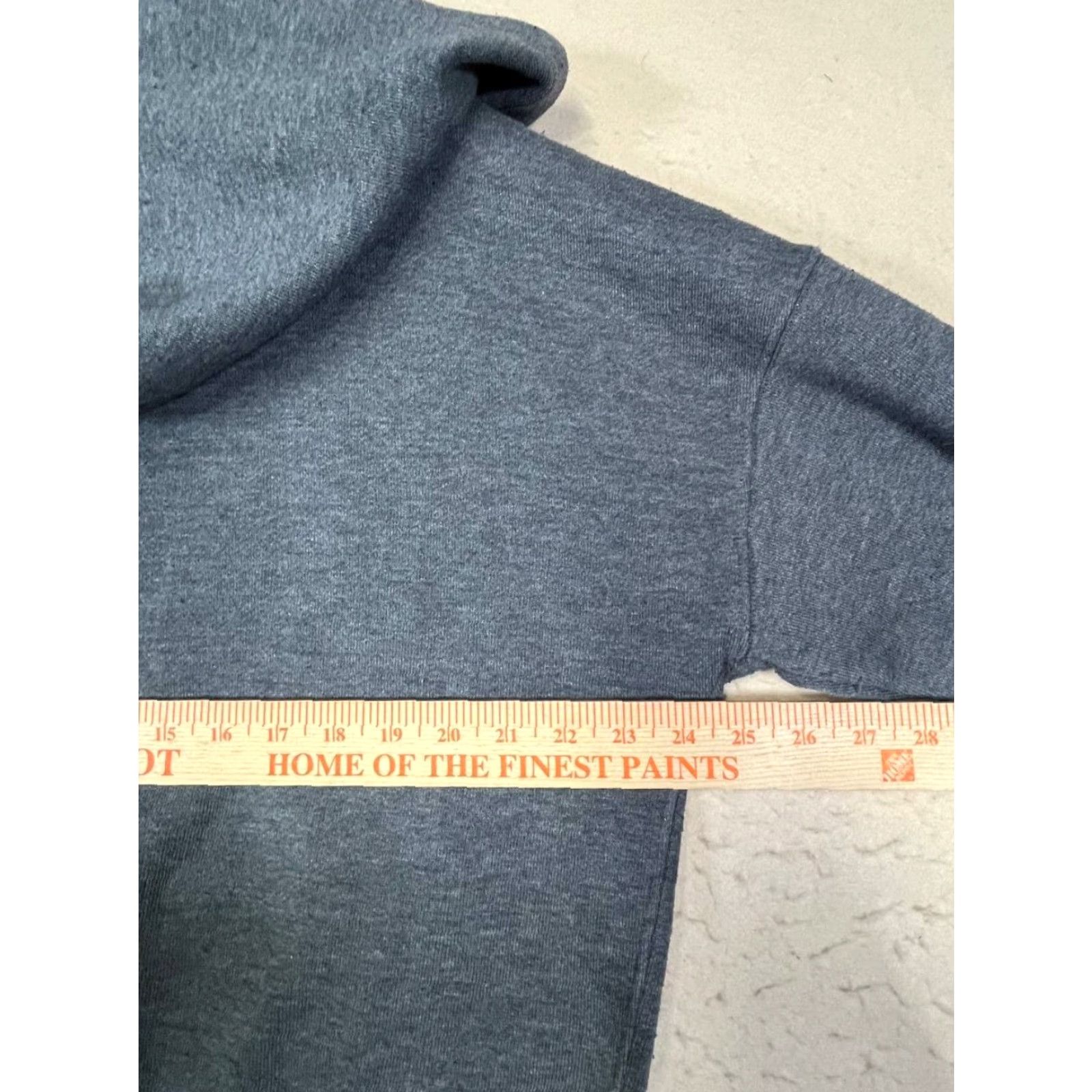 Free People FP Movement Free People Blue Believer Hoodie Sweatshirt Regular Size M Womens Long Sleeve Cotton Blend Knit Hoodie Crop Activewear Size M / US 6-8 / IT 42-44 - 4 Thumbnail
