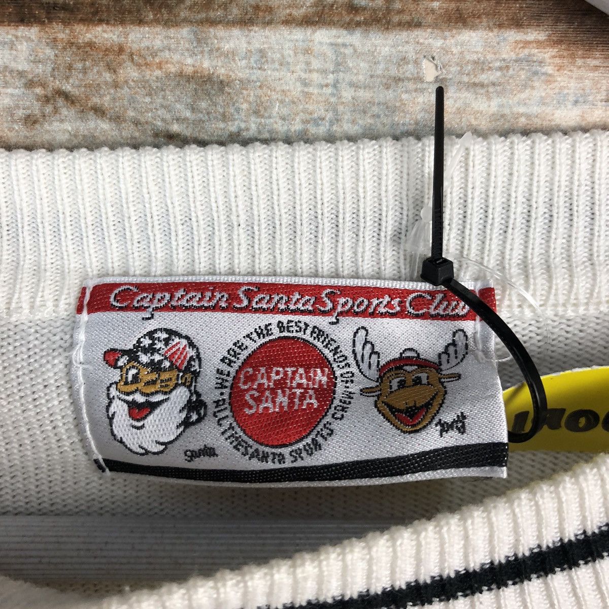 Captain Santors Captain Santa vintage White Sweatshirt #A1906 Size US M / EU 48-50 / 2 - 10 Thumbnail